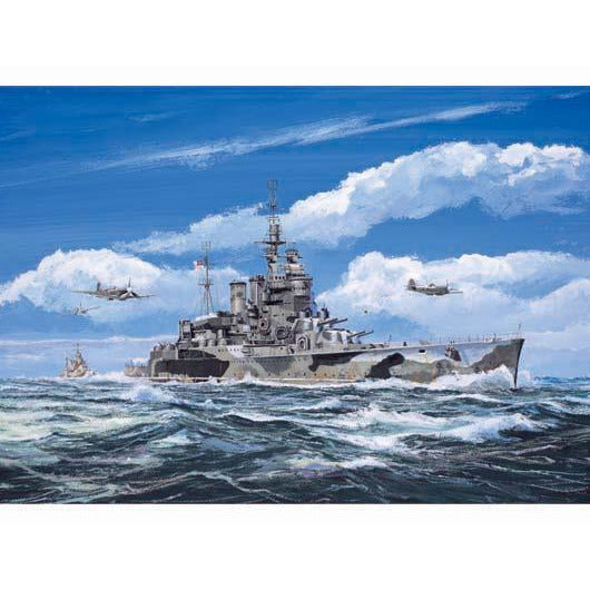 HMS Renown Battlecruiser 1942 1/700 Model Ship Kit #5764 by Trumpeter