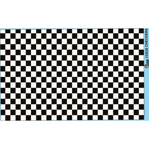 Gofer Racing Checkers Decal Sheet 1/24
