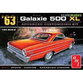 1963 Ford Galaxie 500 XL 1/25 Model Car Kit #1186 by AMT