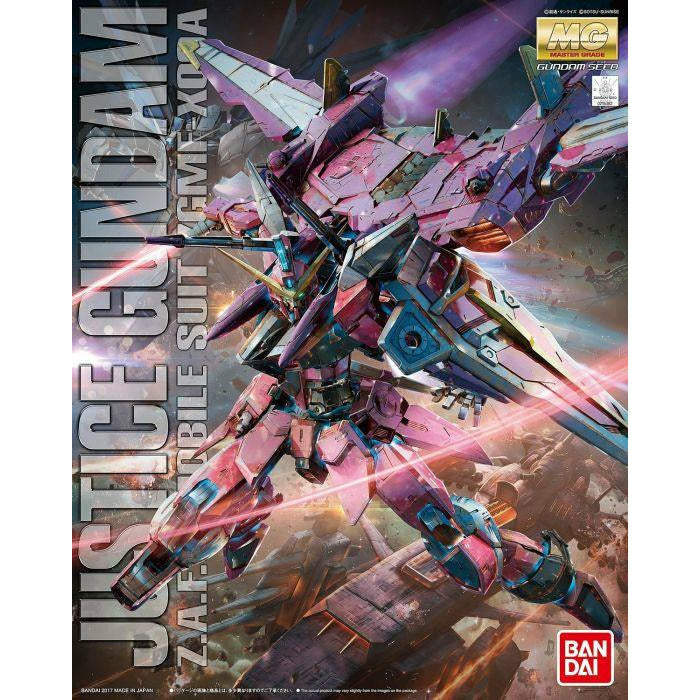 MG 1/100 ZGMF-X09A Justice Gundam #5063150 by Bandai