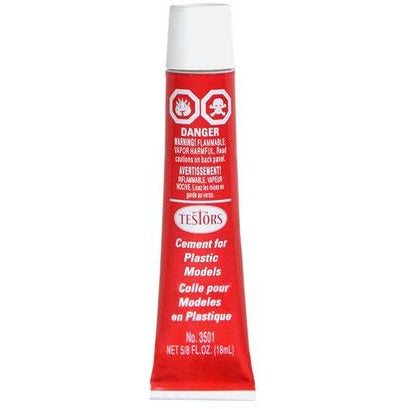 Testors Cement Red Tube