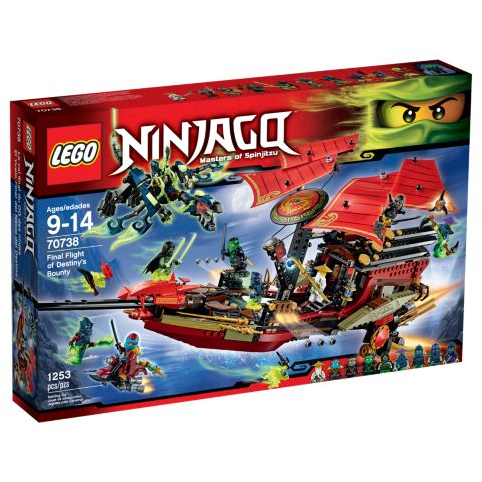 Lego Ninjago: Final Flight of Destiny's Bounty 70738