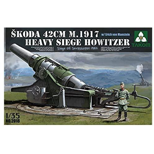 Skoda 42cm Heavy Siege 1/35 by Takom