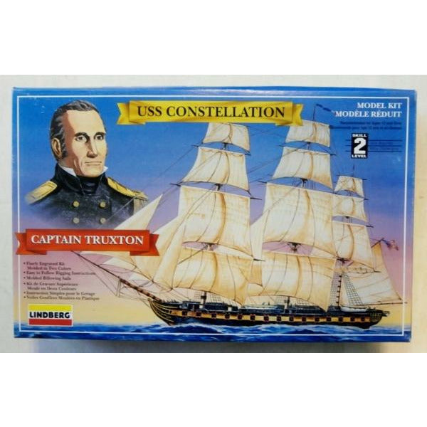 USS Constellation Captain Truxton #70863 by Lindberg
