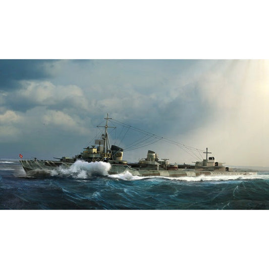 German Zerstorer Z-37 1943 1/700 Model Ship Kit #5791 by Trumpeter