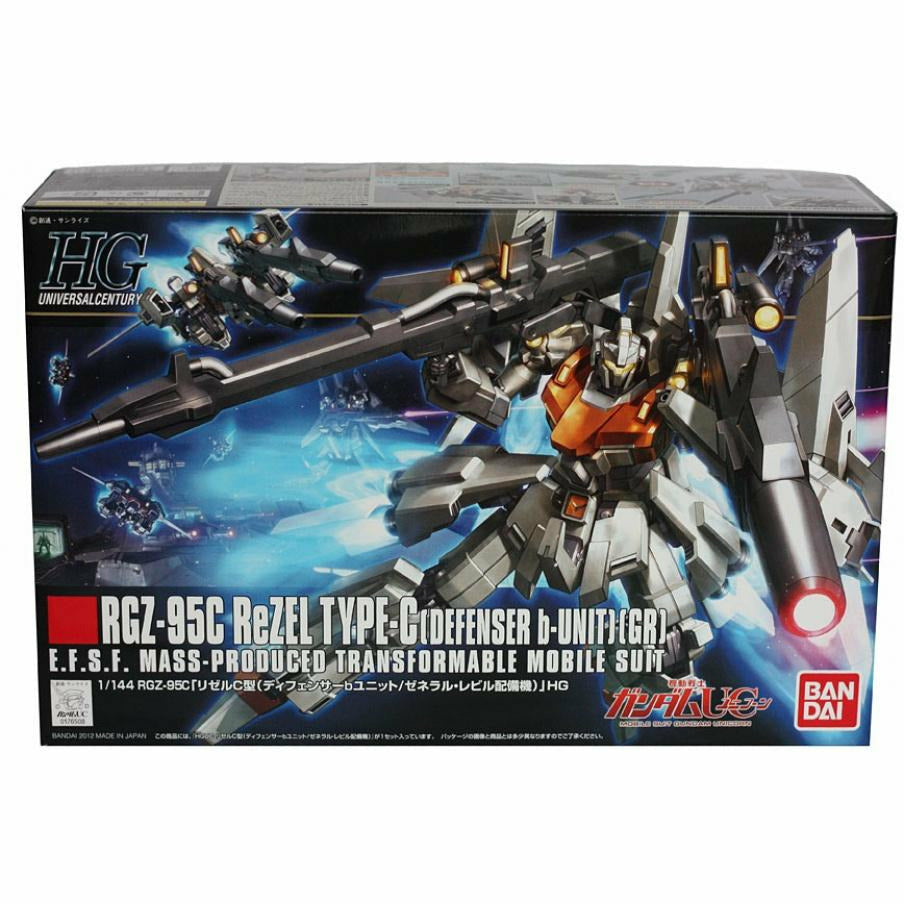 HGUC 1/144 #142 RGZ-95C ReZel Type-C Defenser b-Unit #0176508 by Bandai