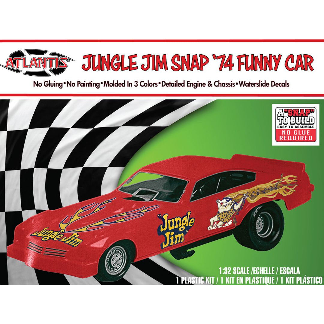 Jungle Jim Vega Funny Car 1/32 #H1119 by Atlantis