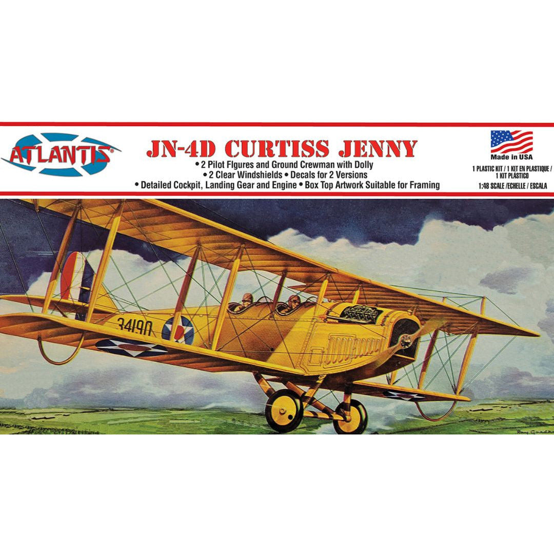 Curtiss Jenny JN-4 Airplane #534 by Atlantis