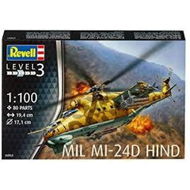 Mil Mi-24D Hind 1/100 by Revell