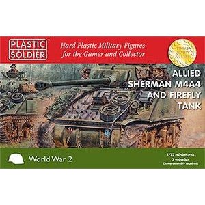 Sherman M4A4 Firefly 1/72 by Plastic Soldier