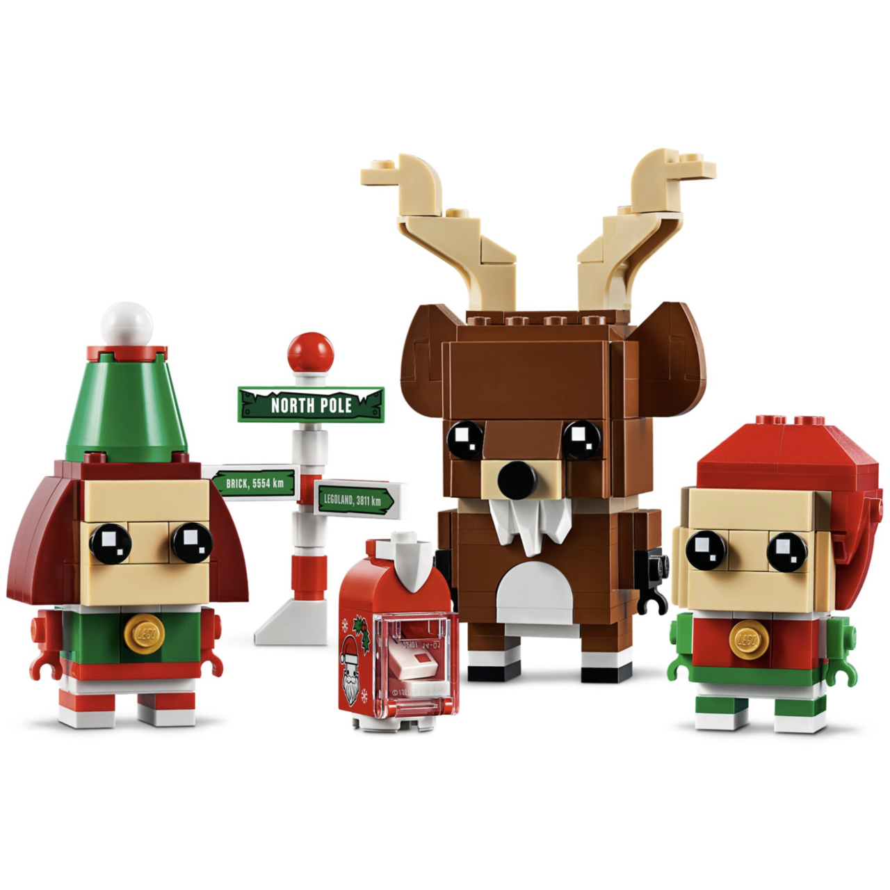 Lego Brickheadz: Reindeer, Elf and Elfie 40353