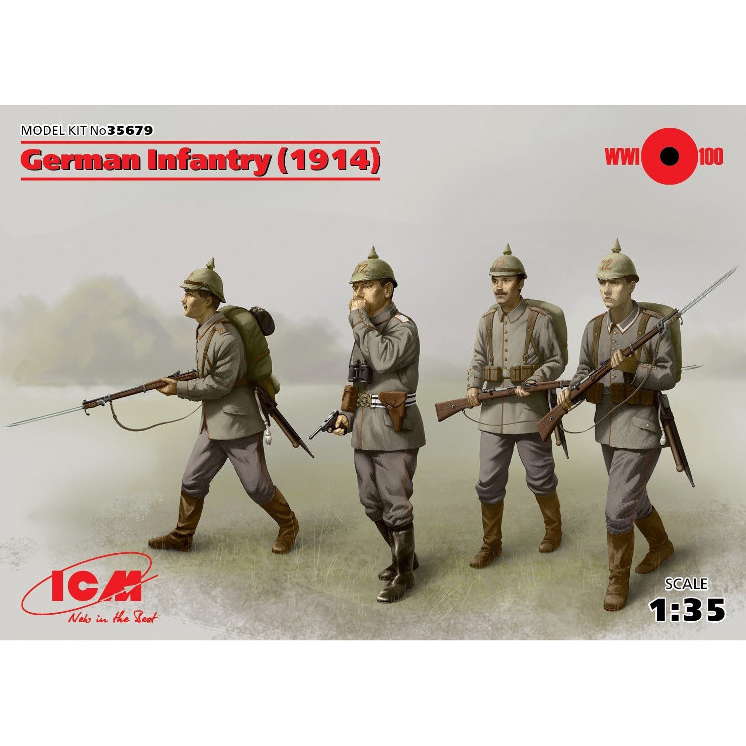 German Infantry 1914 1/35 by ICM