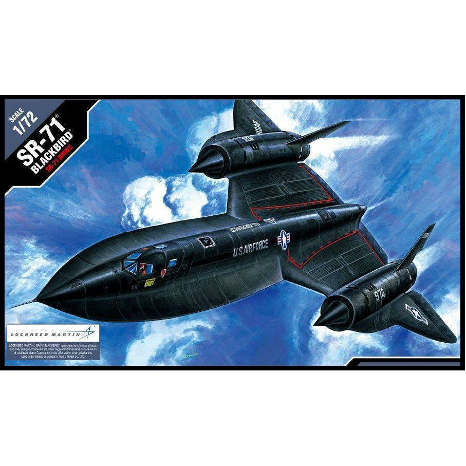 SR-71 BLACKBIRD (Limited Edition) 1/72 #12448 by Academy