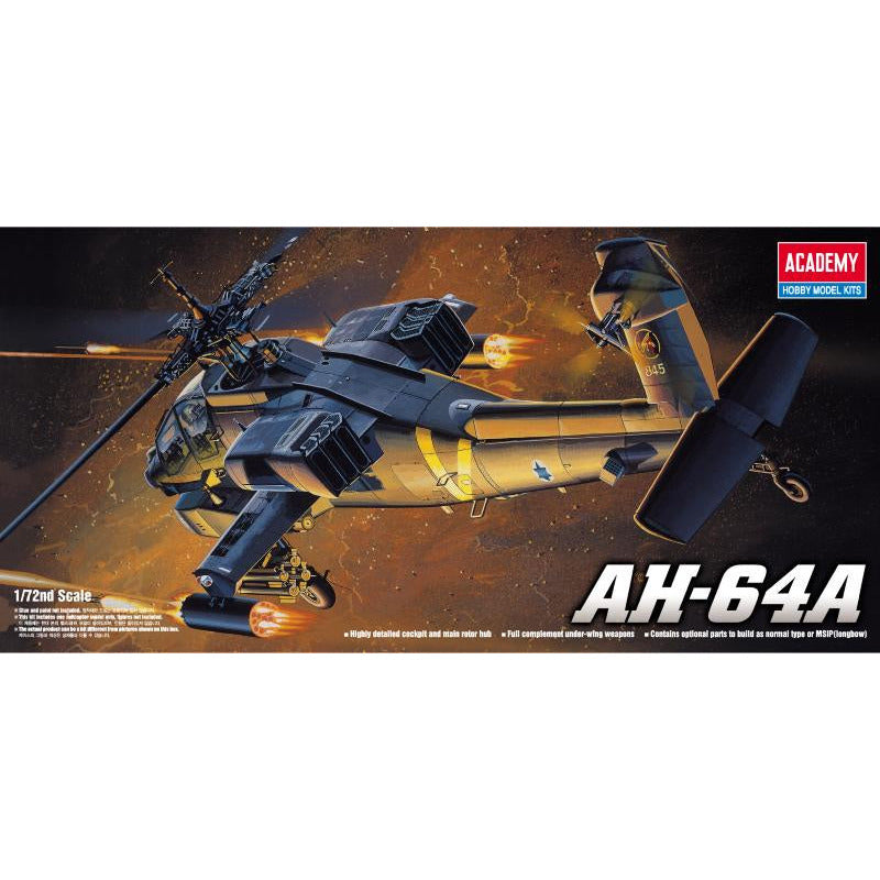 AH-64A 1/72 #12488 by Academy