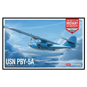 USN PBY-5A Battle of Midway 1/72 #12573 by Academy
