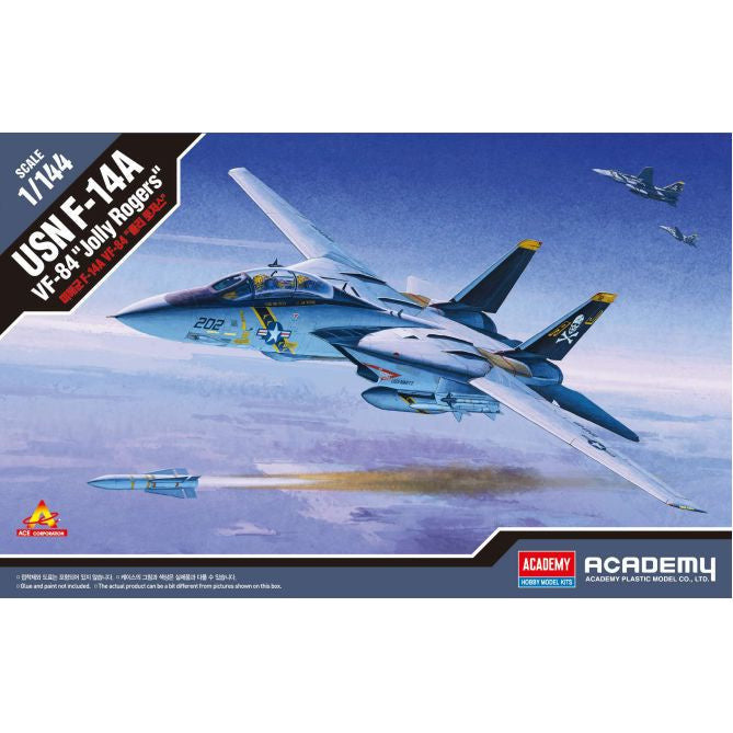 USN F-14A VF-84 "Jolly Rogers" 1/144 #12626 by Academy