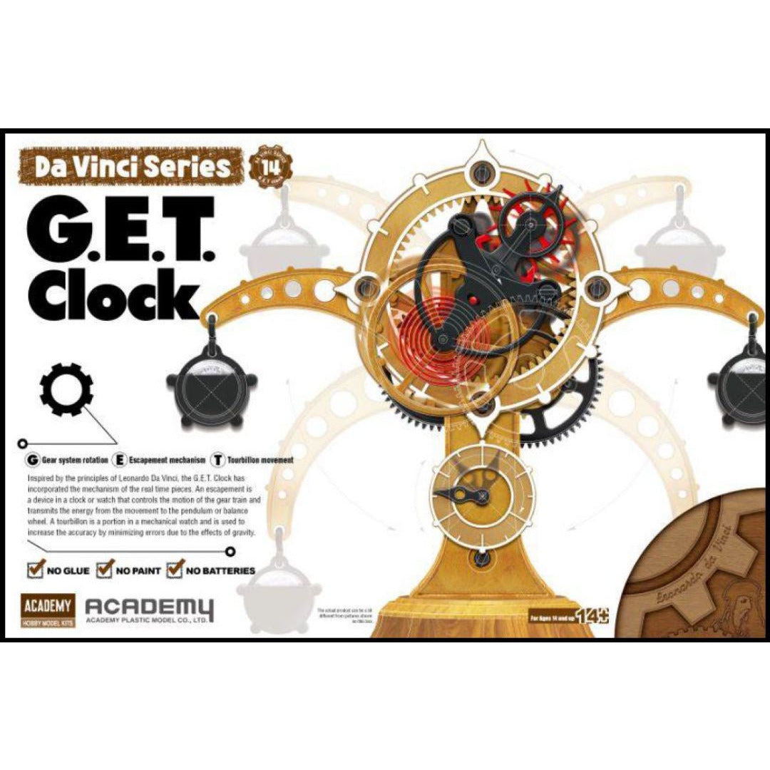 Academy Davinci G.E.T. Clock #18185