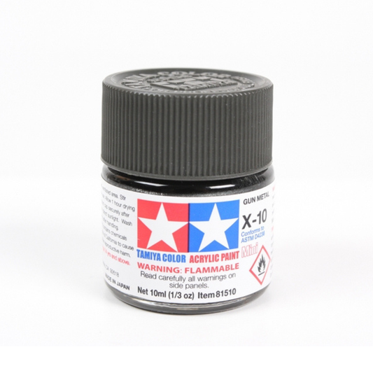 TAMX10 Gloss Gun Metal