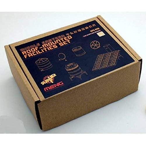 Middle Eastern Roof-Mounted Facilities Set SPS-046 - 1/35 Supplies Series by Meng