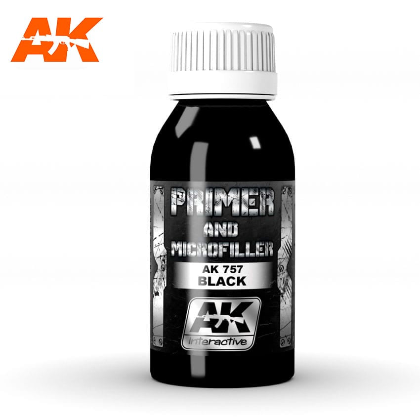 AK-757 Primer / Microfiller - Black