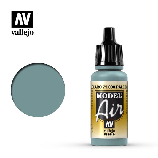 Vallejo Model Air 71.008 Pale Blue 17mL