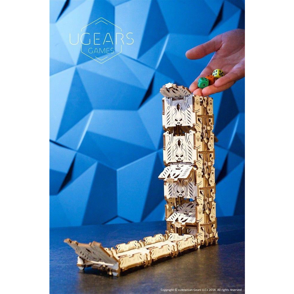 Ugears Model Dice Tower
