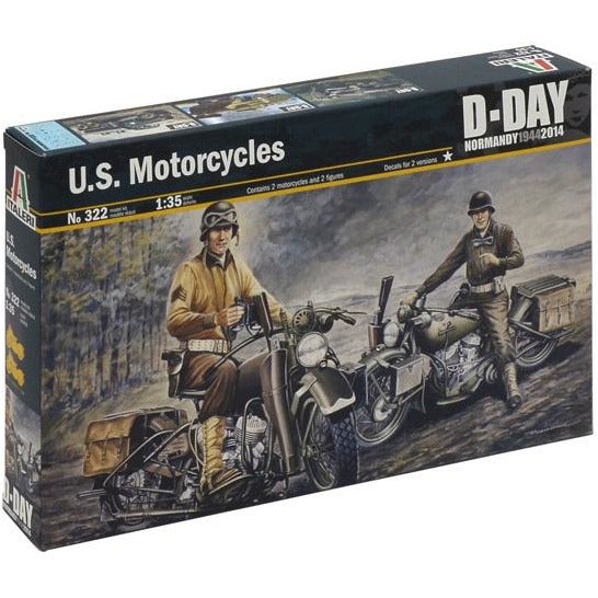 US Motorcycle WWII 1/35 by Italeri