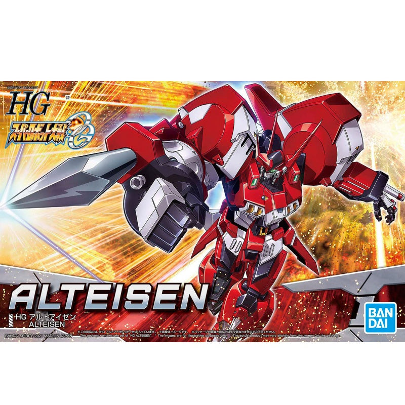 HG Alteisen #5061983 Super Robot Wars Model Kit by Bandai