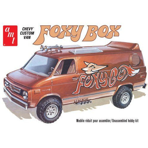 1975 Chevy Van "Foxy Box" 1/25 Model Car Kit #1265 by AMT