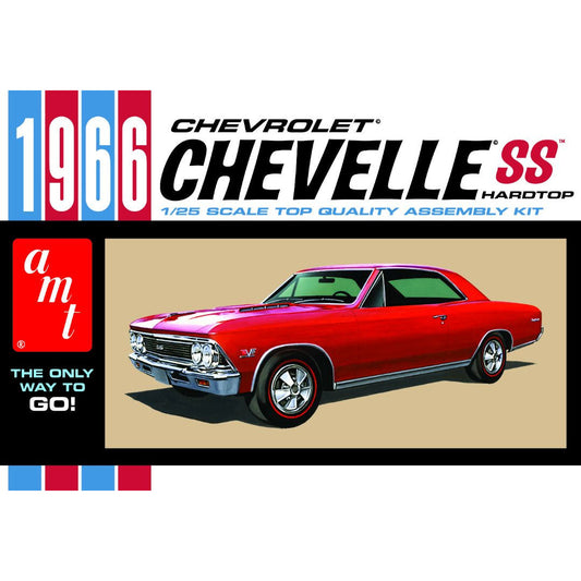 1966 Chevy Chevelle SS 1/25 #1342 Model Car Kit #1342 by AMT