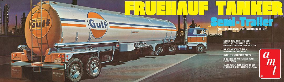 Fruehauf Tanker Gulf 1/25 #1354 by AMT