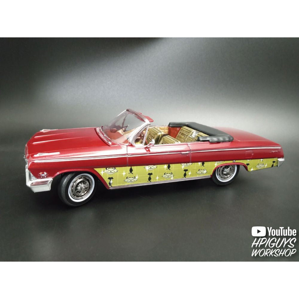 1962 Chevy Impala Convertible 1/25 #1355 by AMT