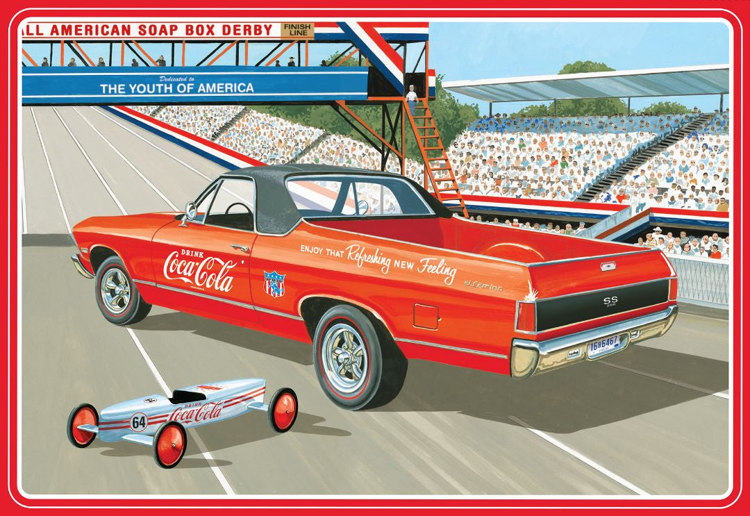1968 Chevy El Camino SS (Coca-Cola) 1/25 #1362 by AMT