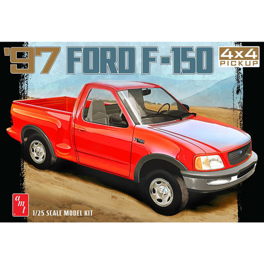 1997 Ford F-150 4x4 Pickup 1/25 Model Truck Kit #1367 by AMT