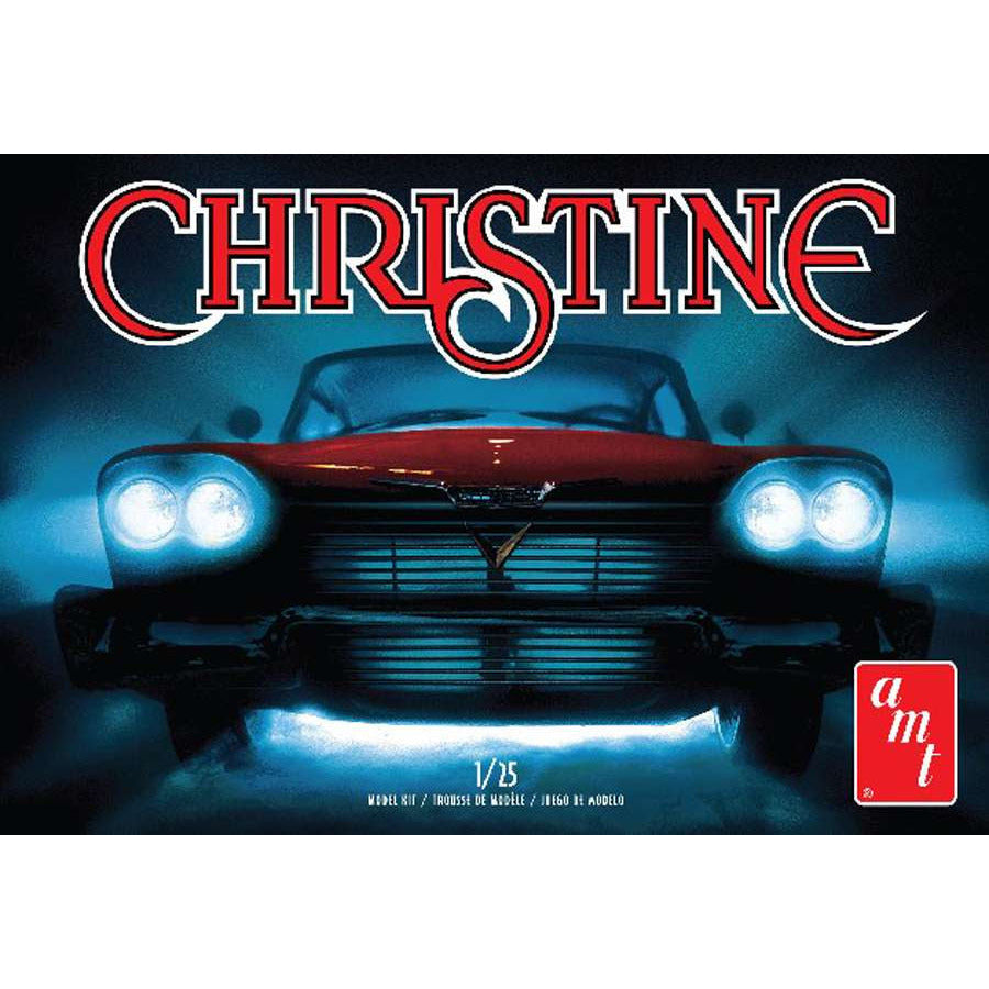 1958 Plymouth Belvedere (White) "Christine" 1/25 Model Car Kit #840 by AMT