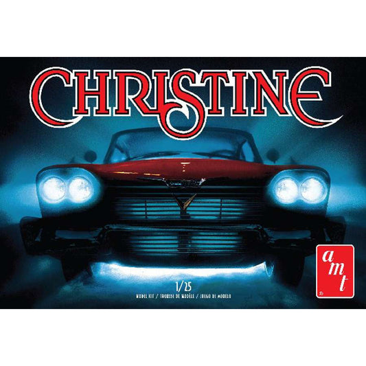 1958 Plymouth Belvedere (White) "Christine" 1/25 Model Car Kit #840 by AMT
