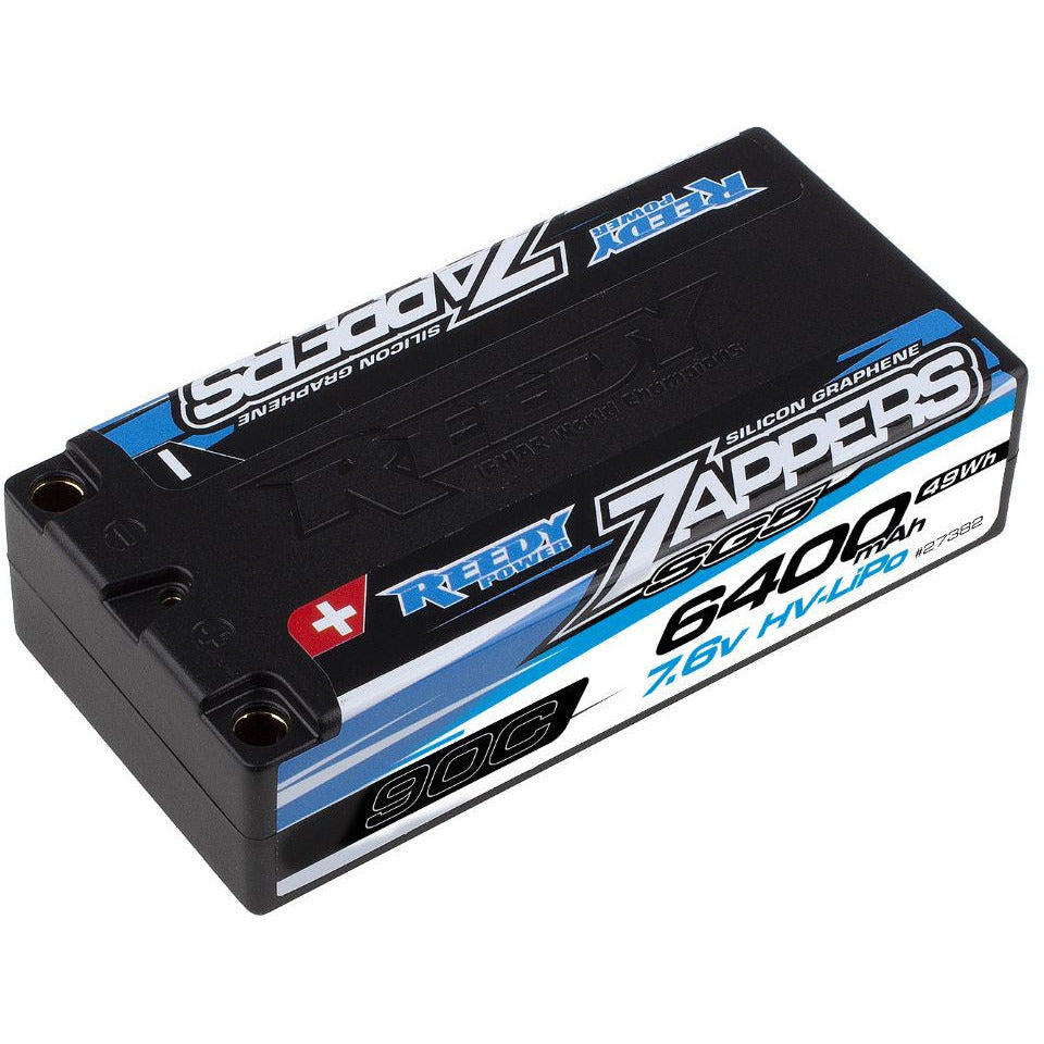 Reedy Zappers SG5 6400mAh 2S 7.6V 90C LiPo Shorty ASC27382