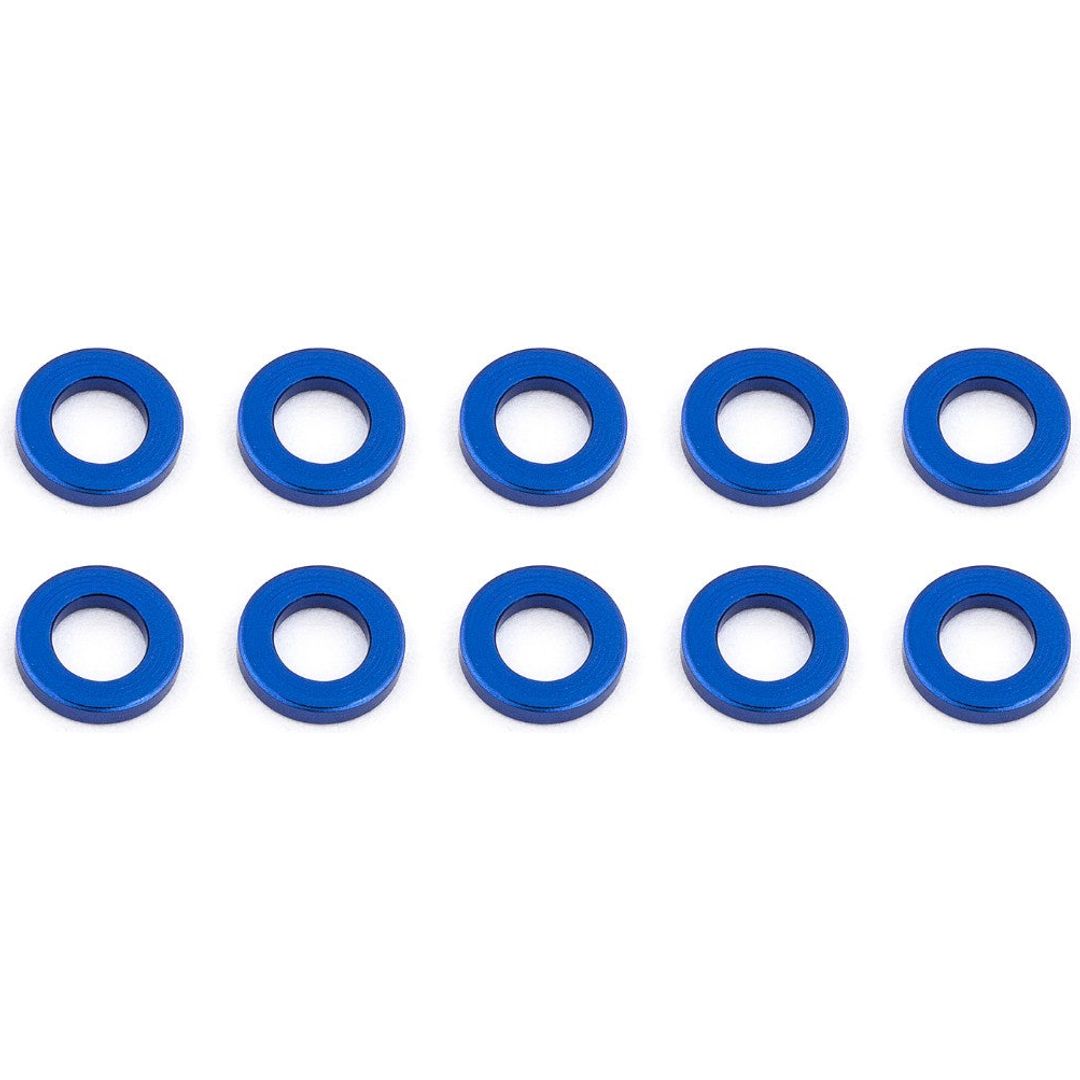 Team Associated 5.5x1.0mm Blue Aluminum Ballstud Washers ASC31382