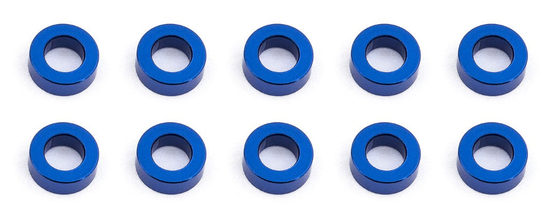 Team Associated 5.5x2.0mm Blue Aluminum Ballstud Washers - ASC31383