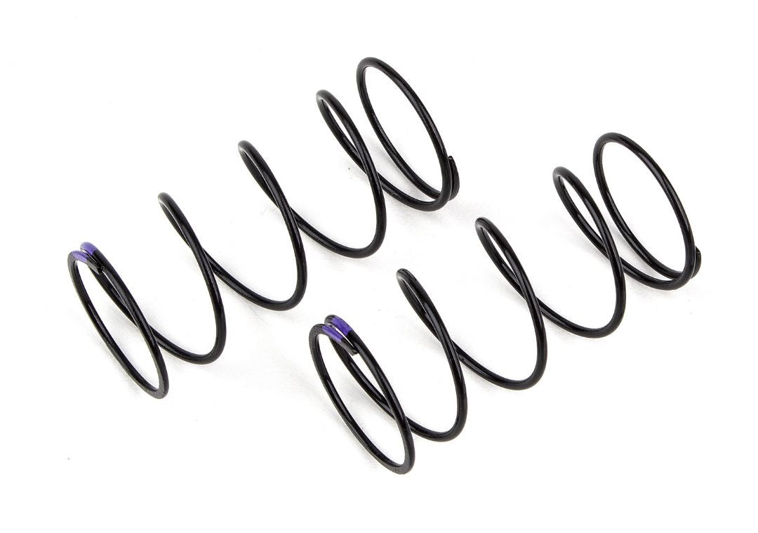 Team Associated 13mm Front Shock Spring (Purple/4.6lbs) (44mm) - ASC91946