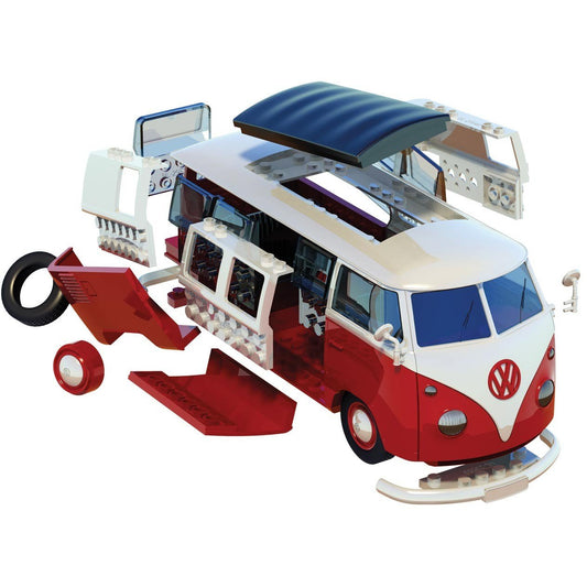 Volkswagen Camper Van 1/24 Quick Build Car Kit #J6017 by Airfix