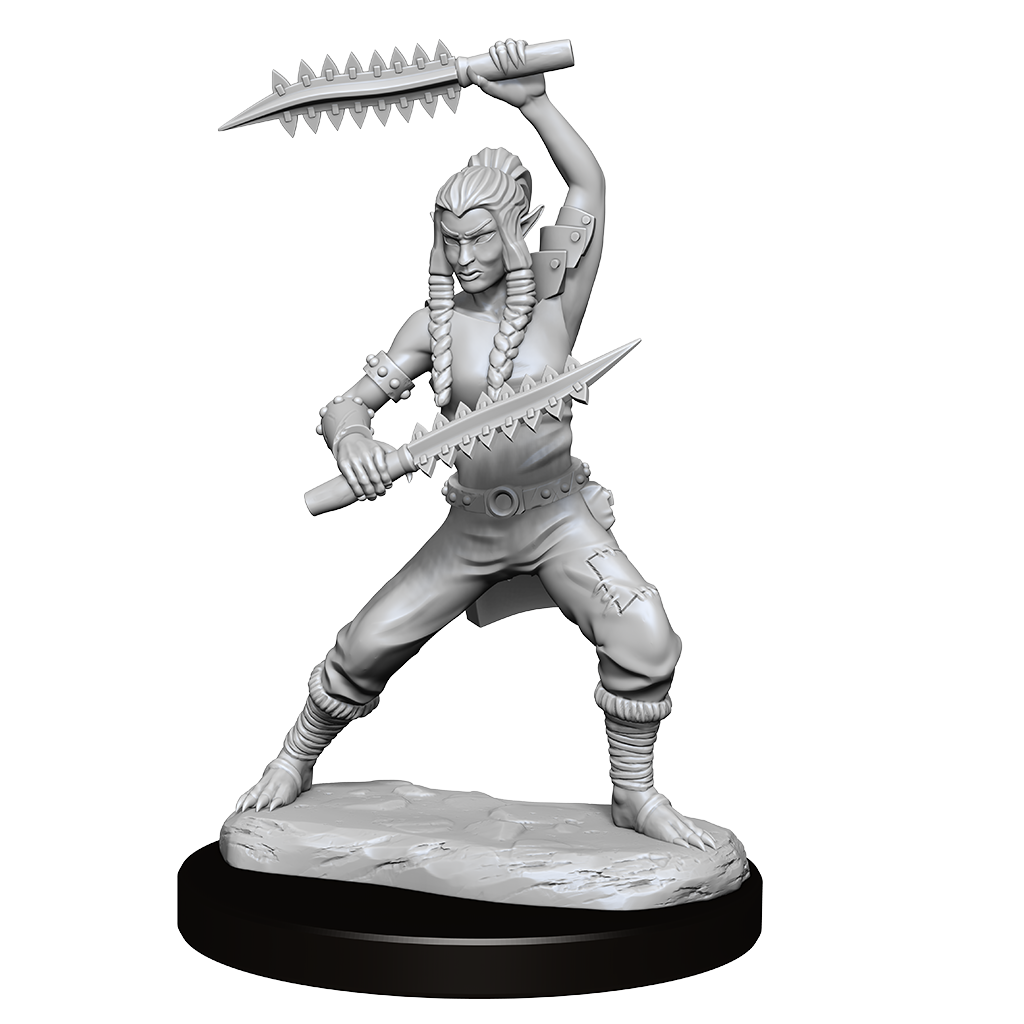 D&D Unpainted Mini - Shifter and Wildhunt Ranger 90238