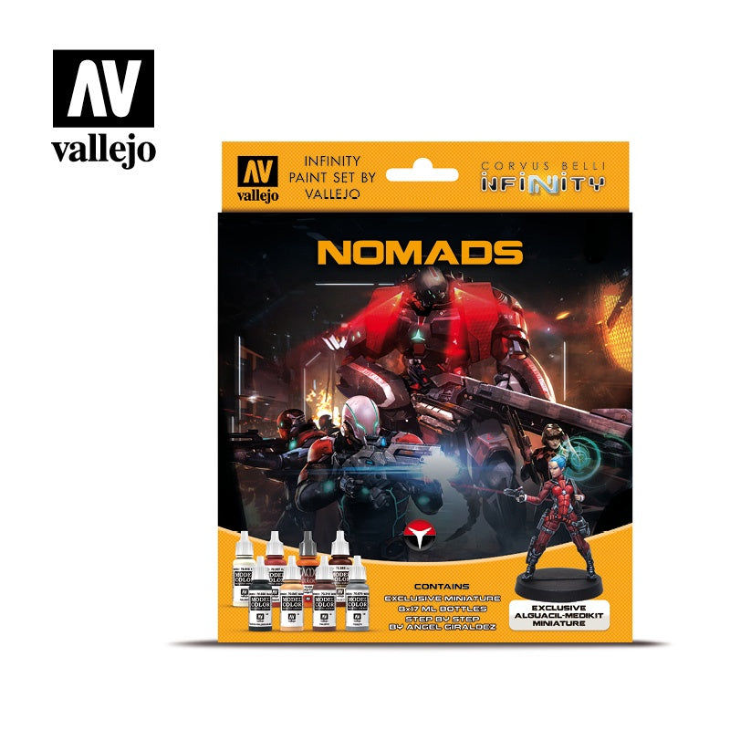 VAL70233 Infinity Nomads Miniature Paint Set