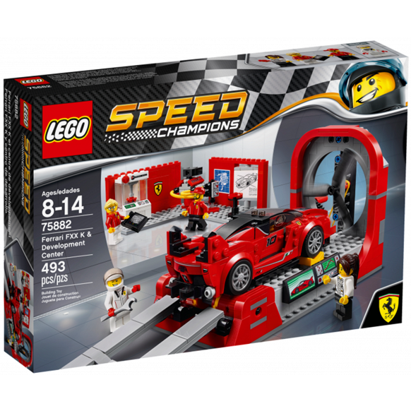 Lego Speed Champions: Ferrari FXX K and Development Center 75882