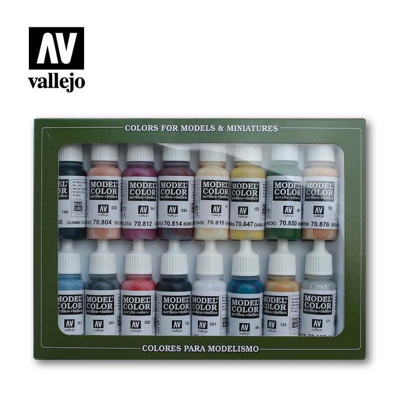 VAL70145 Native American Themed Paint Set