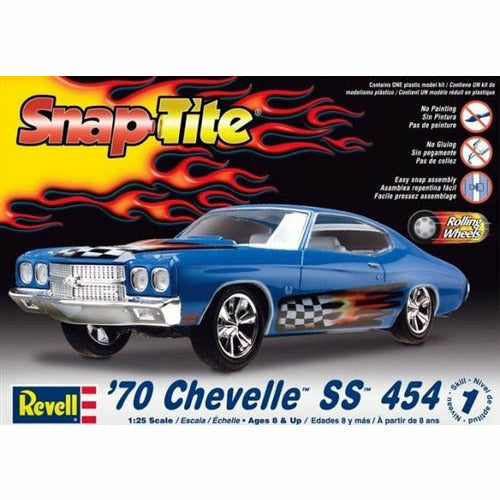 1970 Chevy Chevelle SS 454 (Snap) 1/25 by Revell