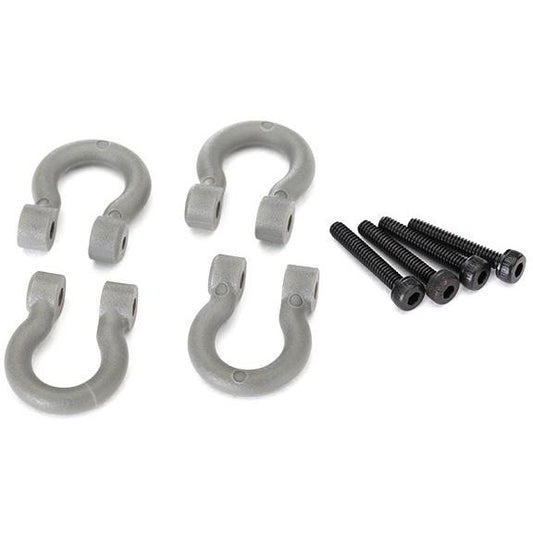 Bumper D-Rings Front or Rear (4): 2.0x12 Cap Screw Red or Grey - TRA8234