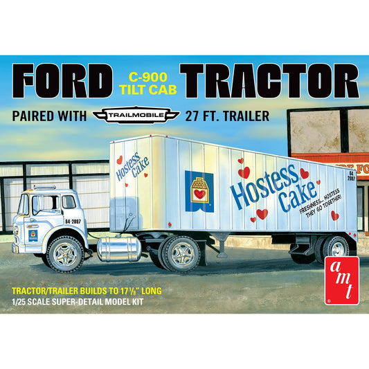 Ford C-900 Tilt Cab Hostess Cake 1/25 #AMT1221/06 by AMT