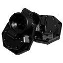 APS28021K CNC Machined Aluminum Inner Portal Drive Rear Housings(s) for TRAXXAS Trail Crawler Black