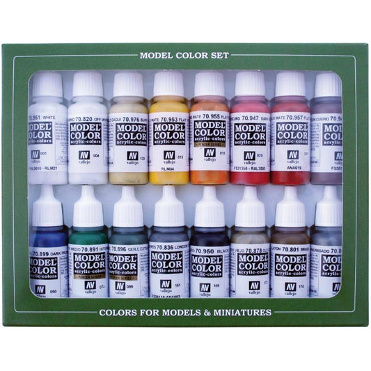 VAL70149 Napoleonic Collours French and British Paint Set